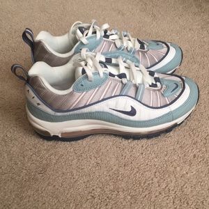Nike Air Max 98 Premium Ocean Blue Size 7.5